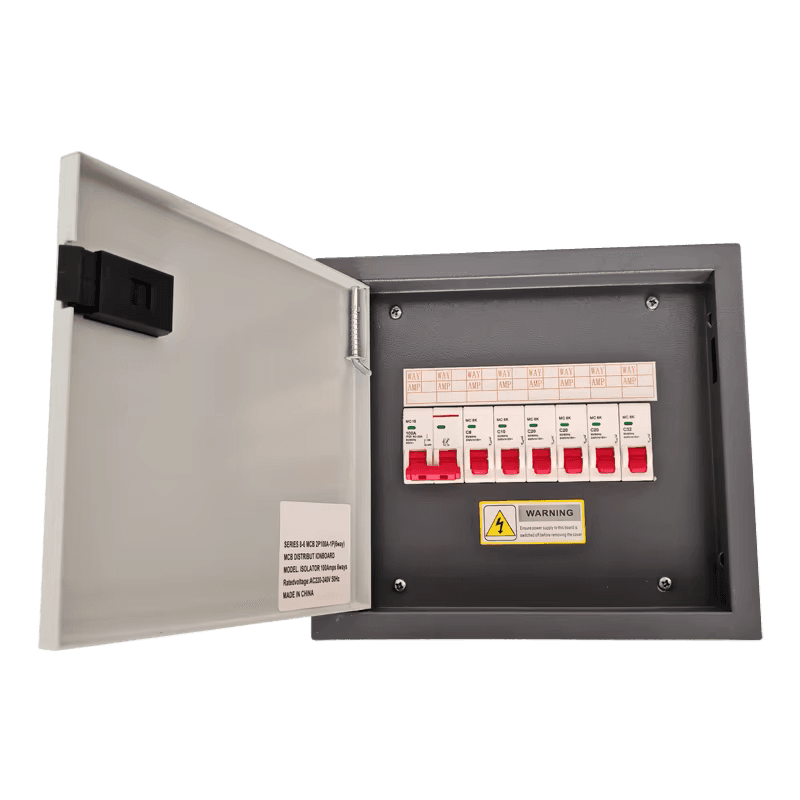 Metal Distribution Board Enclosure - 8 Way - Image 1